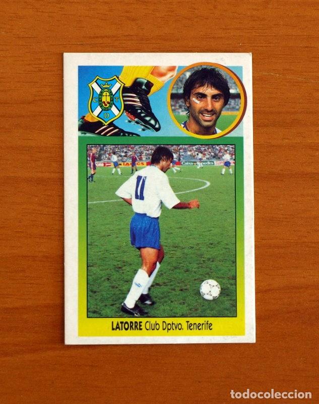 Collezionismo sportivo: Tenerife - Latorre - Ediciones Este Liga 1993-1994, 93-94 - De Cart&oacute;n - Nunca Pegado