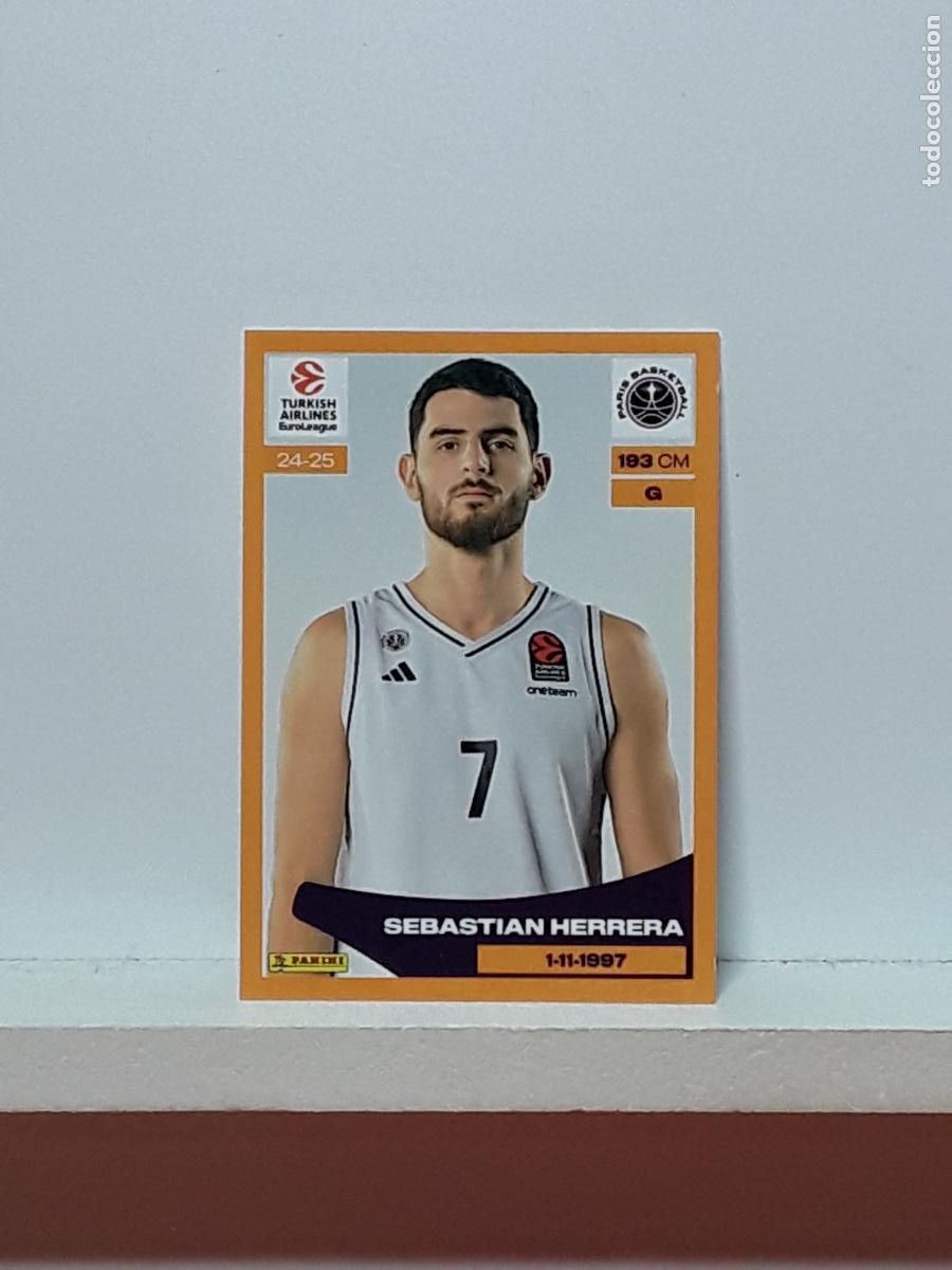 Collezionismo sportivo: EUROLIGA 2024 2025 TURKISH 24 25 PANINI BALONCESTO N 283 PARIS SEBASTIAN HERRERA