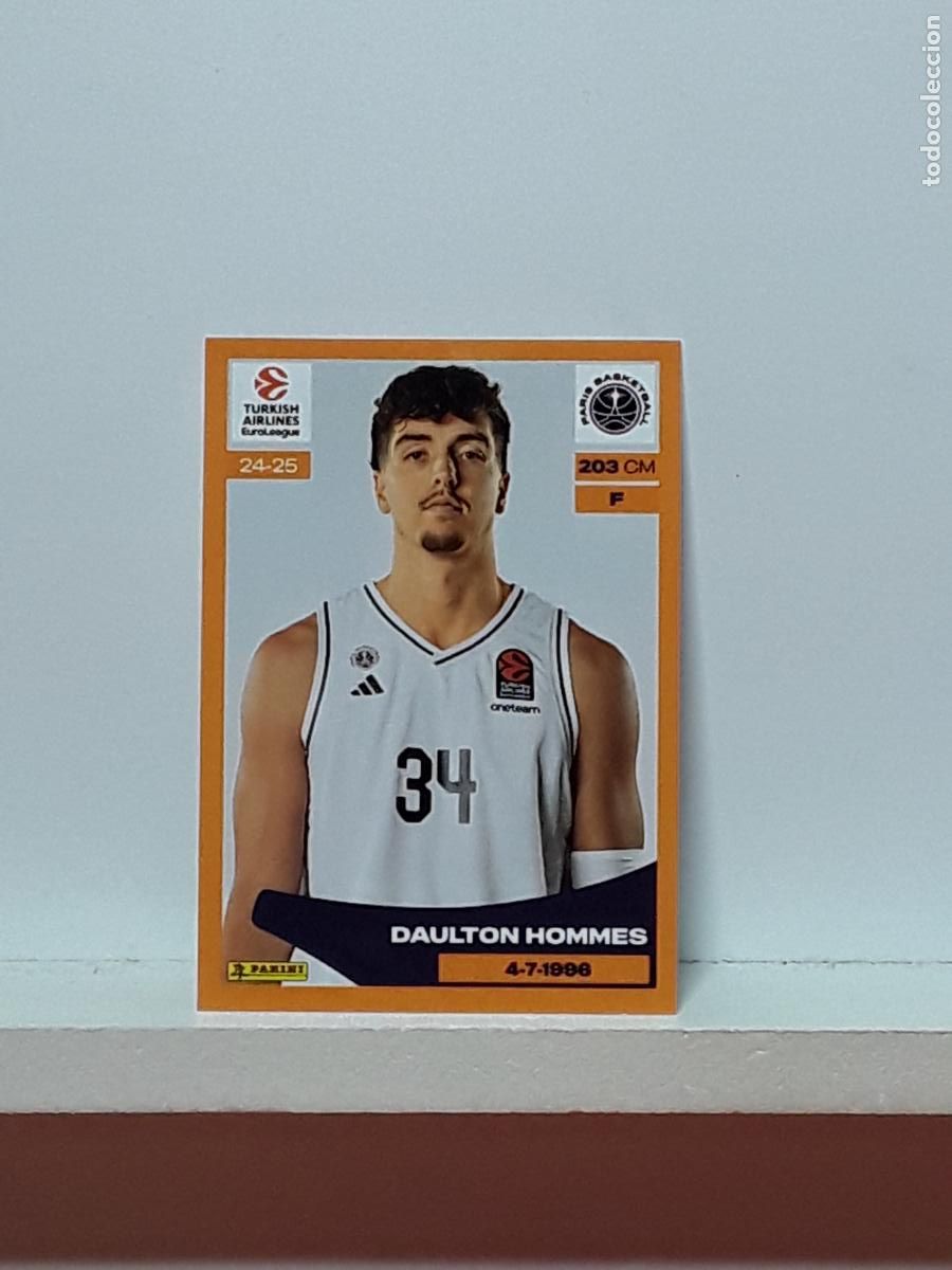 Collectionnisme sportif: EUROLIGA 2024 2025 TURKISH 24 25 PANINI BALONCESTO N 292 PARIS DAULTON HOMMES