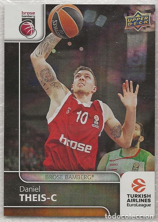 Sports collectibles: 36 Theis Patterned Euroleague 16-17