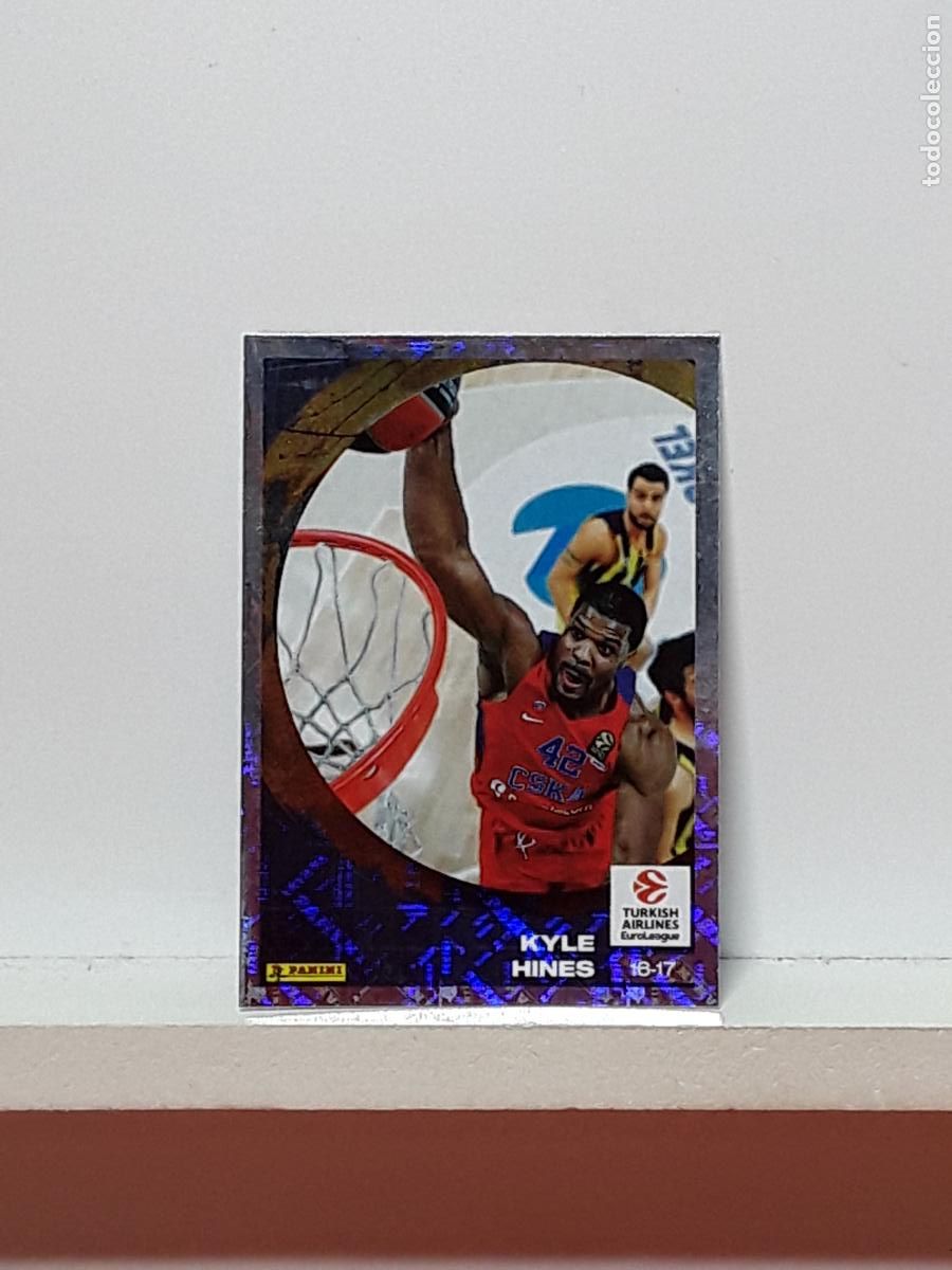 Colecionismo desportivo: EUROLIGA 2024 2025 TURKISH 24 25 PANINI BALONCESTO N 399 CSKA MOSCU KYLE HINES