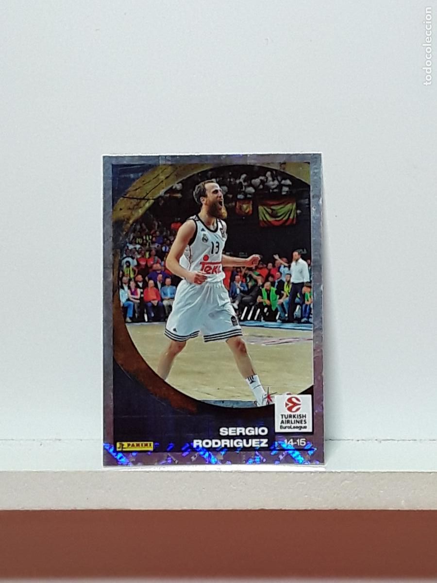 Colecionismo desportivo: EUROLIGA 2024 2025 TURKISH 24 25 PANINI BALONCESTO N 404 REAL MADRID SERGIO RODRIGUEZ