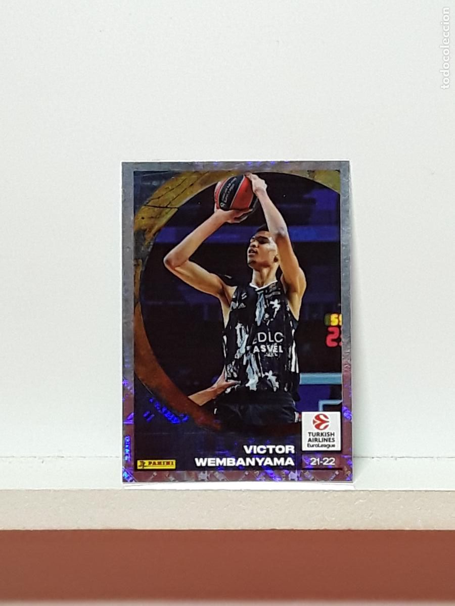 Sports collectibles: EUROLIGA 2024 2025 TURKISH 24 25 PANINI BALONCESTO N 409 ASVEL VICTOR WEMBANYAMA