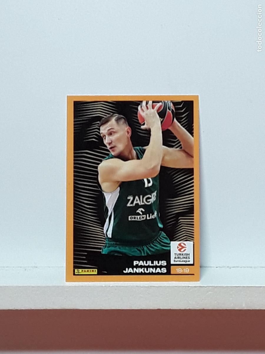Colecionismo desportivo: EUROLIGA 2024 2025 TURKISH 24 25 PANINI BALONCESTO N 418 ZALGIRIS PAULIUS JANKUNAS