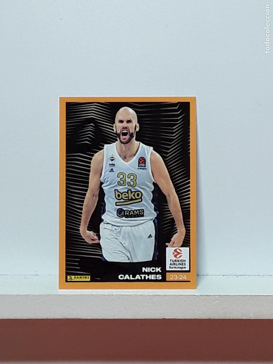 Coleccionismo deportivo: EUROLIGA 2024 2025 TURKISH 24 25 PANINI BALONCESTO N 420 FENERBAHCE NICK CALATHES