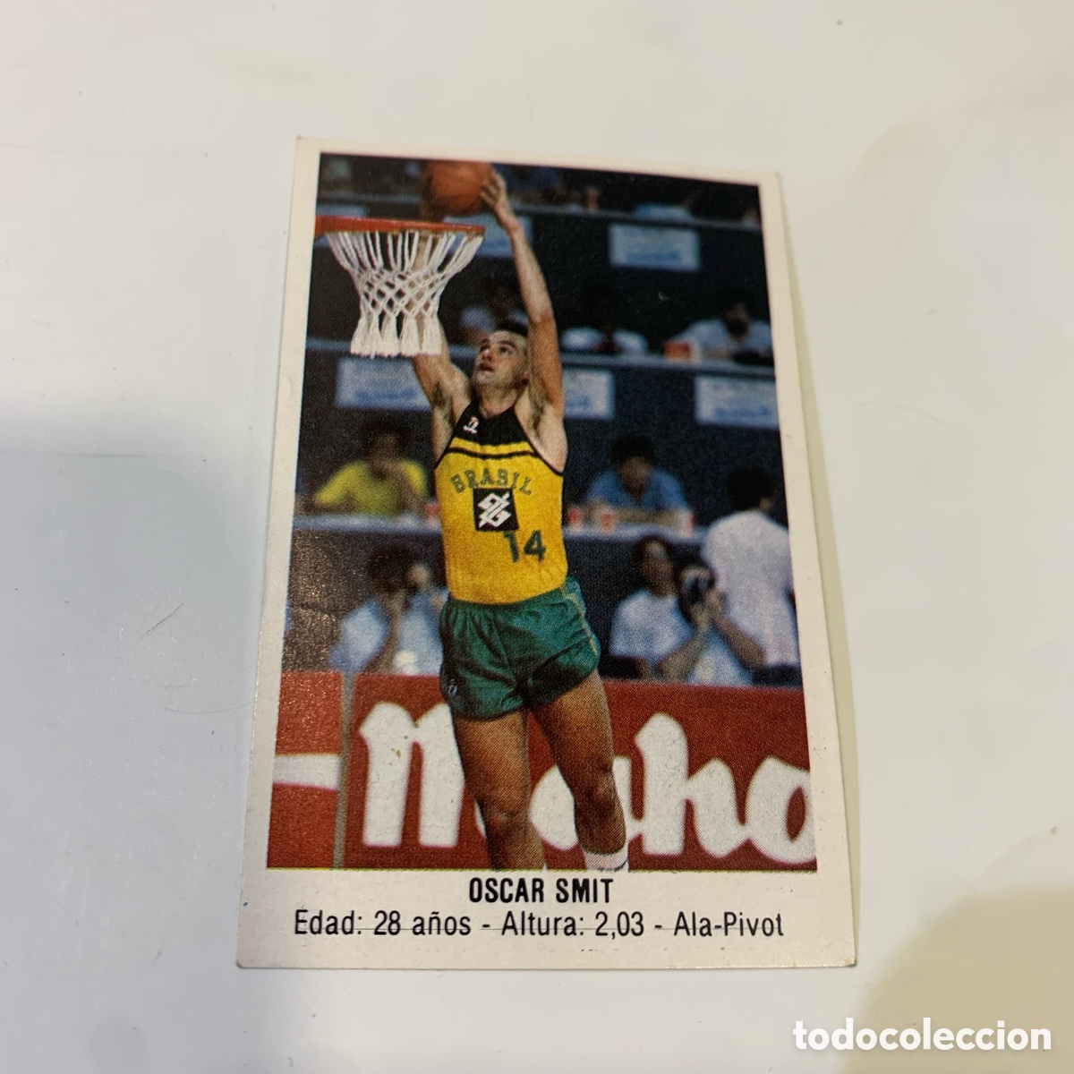 Collezionismo sportivo: CROMO OSCAR SMIT N&ordm; 124 DEL ALBUM BALONCESTO 88 - EDITORIAL J. MERCHANTE