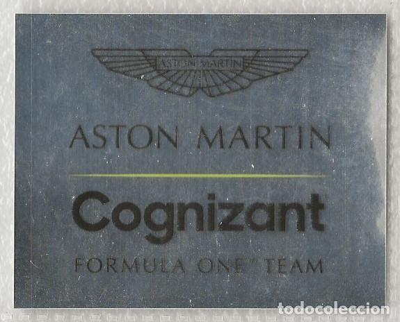 Colecionismo desportivo: 6 Logo Aston Martin F1 2021 stickers