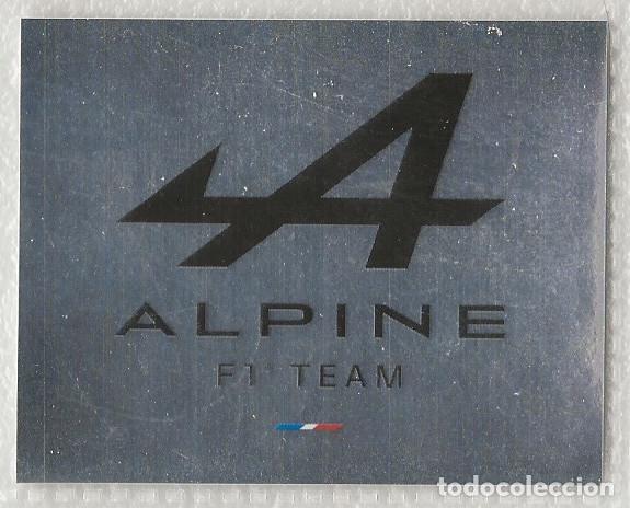 Colecionismo desportivo: 7 Logo Alpine F1 2021 stickers