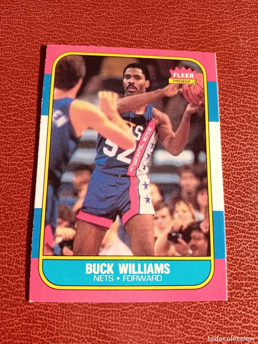 Sports collectibles: Card 123 Buck Williams Fleer 1986-87