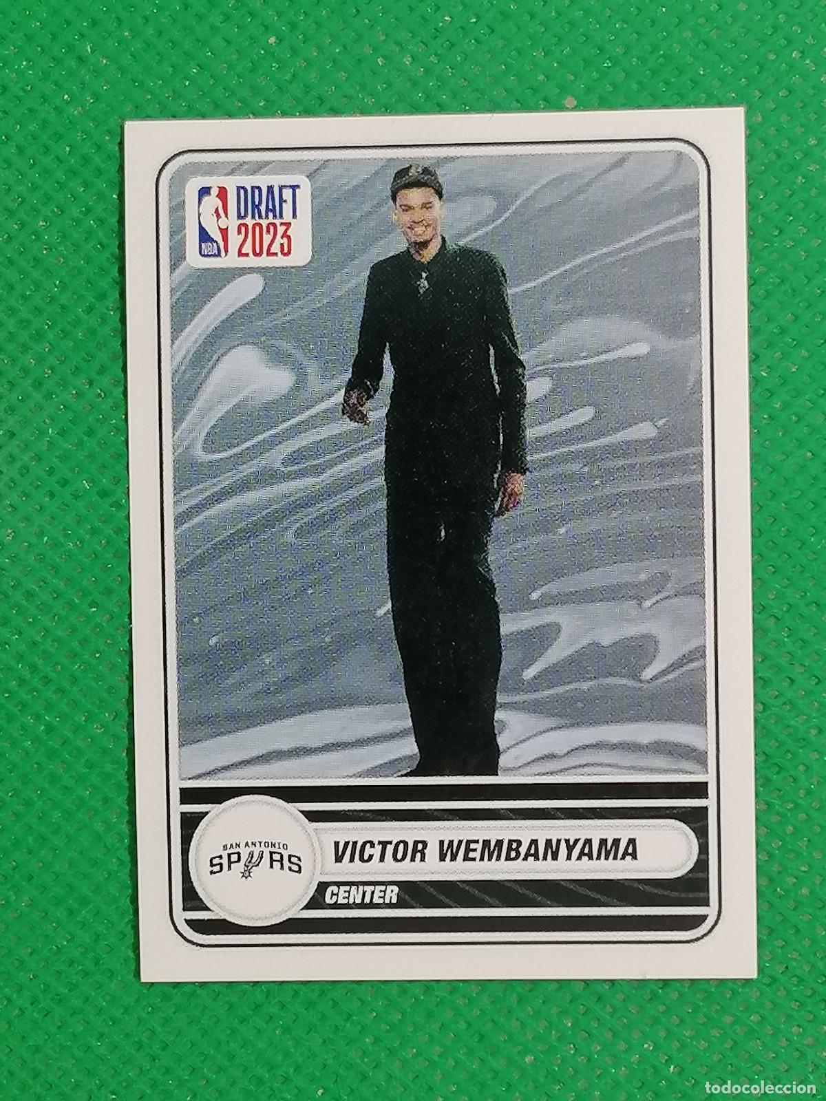 Sports collectibles: 79 VICTOR WEMBANYAMA SAN ANTONIO SPURS ROOKIE ⚽ NBA STICKERS COLLECTION 2023 2024 23 24 ⚽