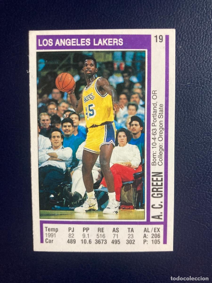 Sammelleidenschaft Sport: PANINI - BASKETBALL NBA 1991 1992 - Sin pegar - LOS ANGELES LAKERS - 19 A.C.Green