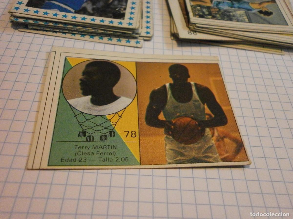 Coleccionismo deportivo: cromo baloncesto 84 85 merchante clesa sin pegar