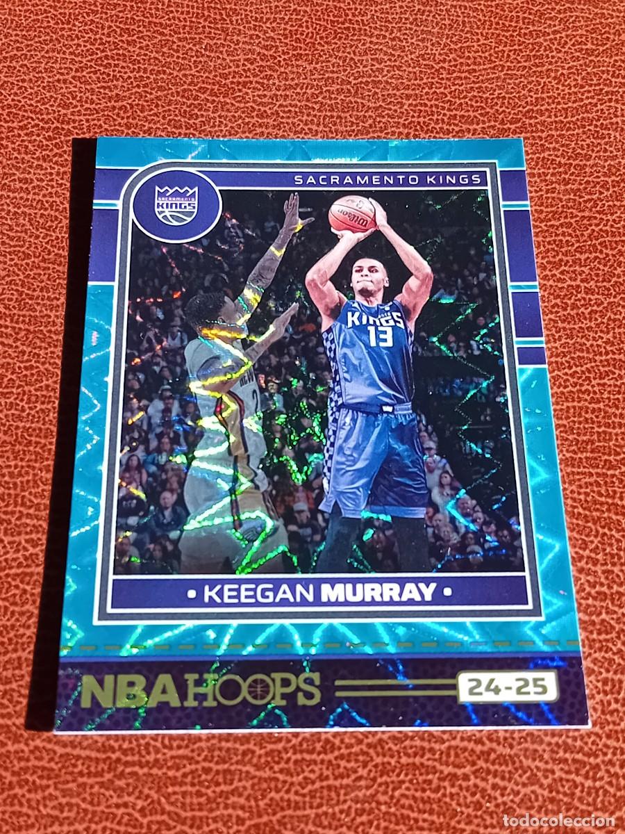 Collezionismo sportivo: Card 230 Keegan Murray NBA Hoops 2024-25 Teal Explosion Parallel