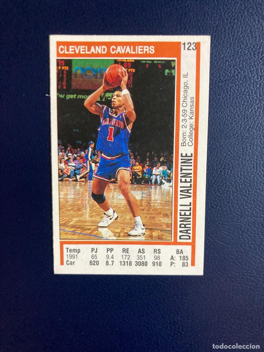 Collezionismo sportivo: PANINI - BASKETBALL NBA 1991 1992 - Darnell VALENTINE 123 - Sin pegar - Cleveland Cavaliers