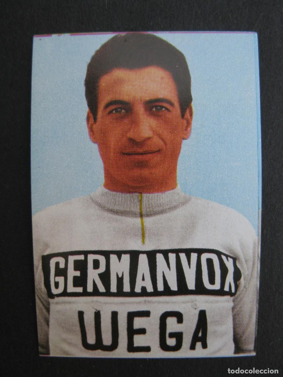 Collezionismo sportivo: CICLISTAS 1968 - CROMO N&ordm; 107 - L. CARMINATTI (GERMANWOX-WEGA) - EDICIONES LAIDA - NUNCA PEGADO.