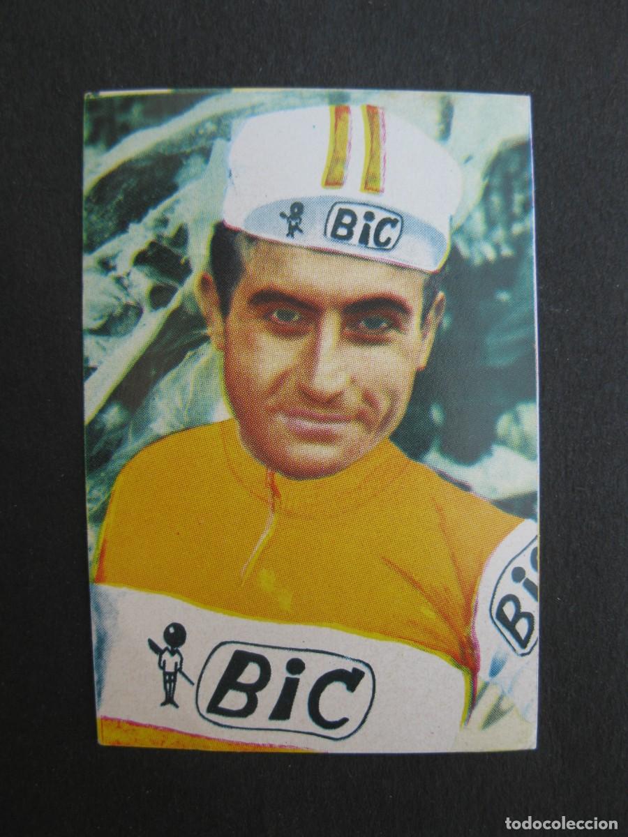 Collezionismo sportivo: CICLISTAS 1968 - CROMO N&ordm; 81 - LUCIEN AIMAR (BIC-ANQUETIL) - EDICIONES LAIDA - NUNCA PEGADO.