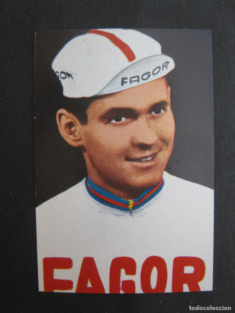 Collezionismo sportivo: CICLISTAS 1968 - CROMO N&ordm; 14 - RAM&Oacute;N MENDIBURU (FAGOR) - EDICIONES LAIDA - NUNCA PEGADO.