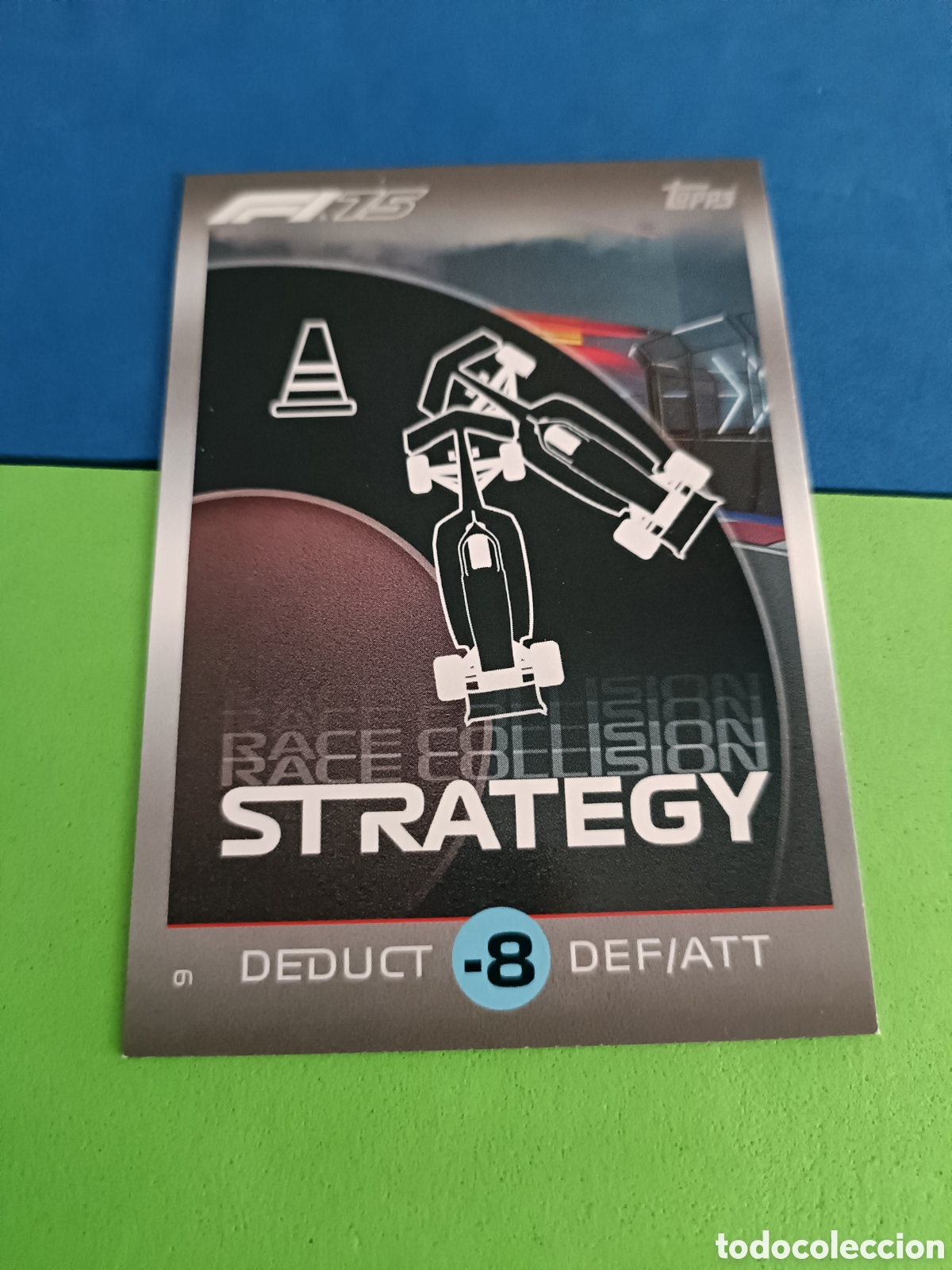 Coleccionismo deportivo: Topps TURBO ATTAX 2025 F&Oacute;RMULA 1 - 9 Deduct Def/att