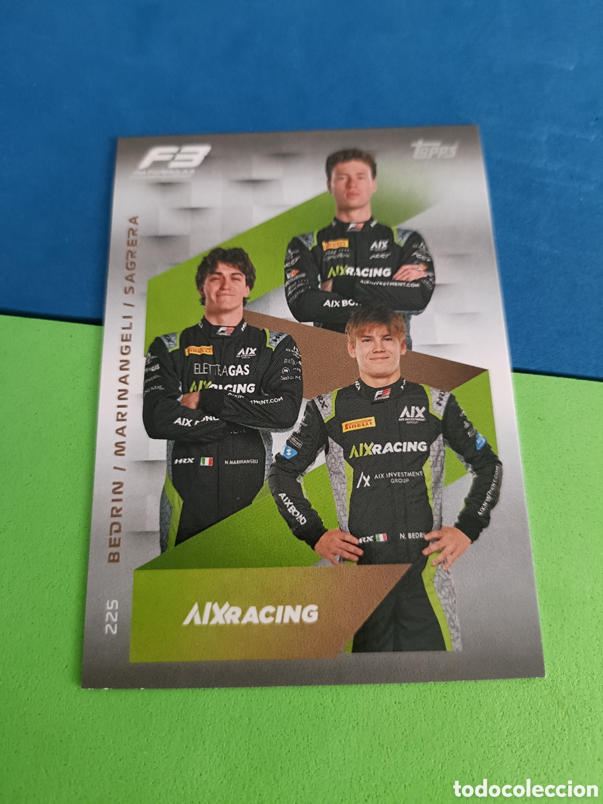 Coleccionismo deportivo: Topps TURBO ATTAX 2025 F&Oacute;RMULA 1 - 225 Bedrin / Marinangeli/ Sagrera