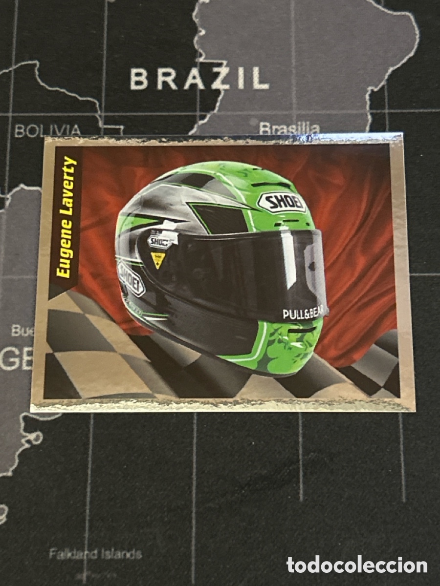 Coleccionismo deportivo: CASCO LETRA V EUGENE LAVERTY (HONDA) FIVESTORE MEDIASET MOTOGP MOTO GP 2015 15