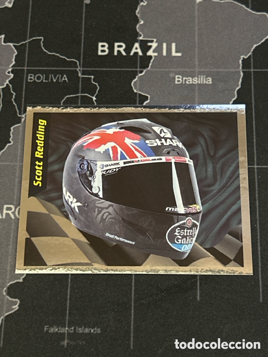 Coleccionismo deportivo: CASCO LETRA S SCOTT REDDING (HONDA) FIVESTORE MEDIASET MOTOGP MOTO GP 2015 15