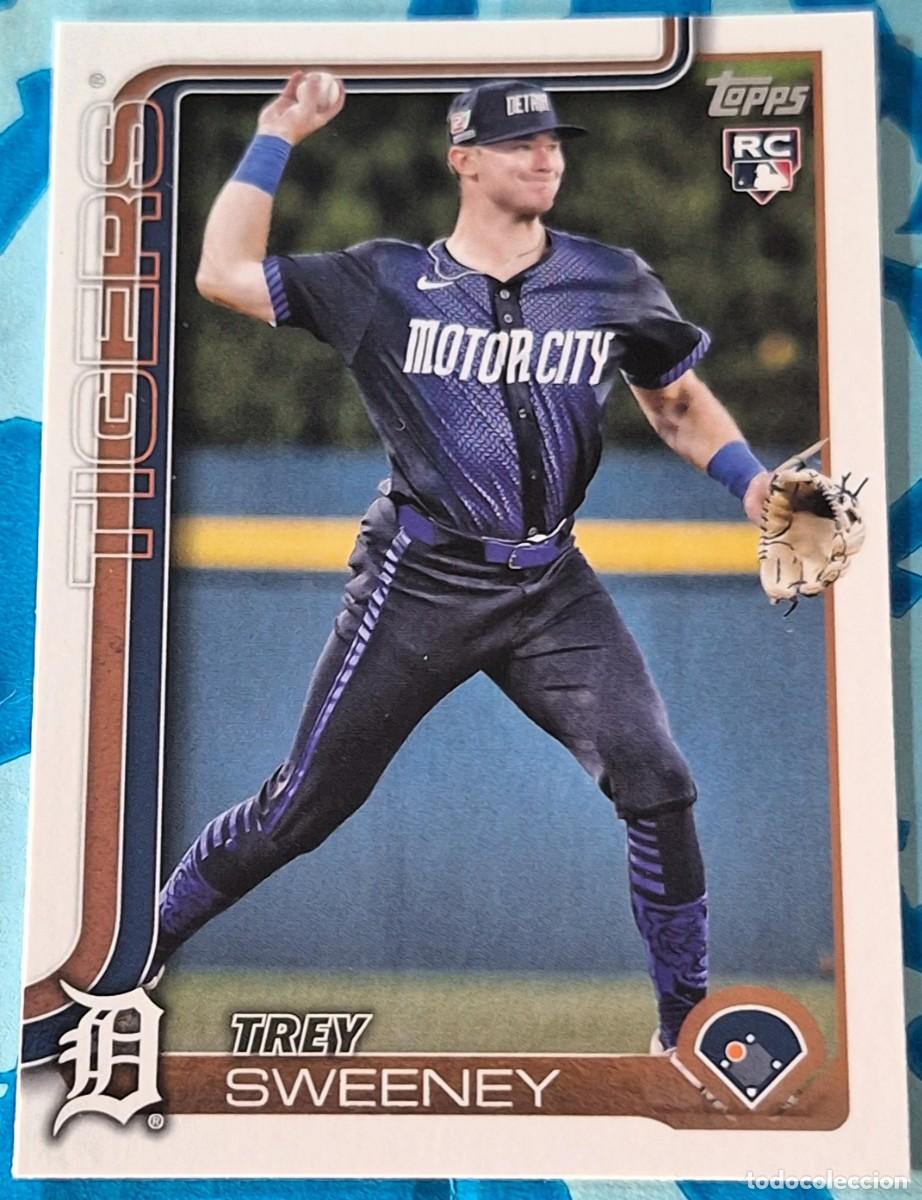 Collezionismo sportivo: CARD TOPPS BASEBALL 2025 MLB SERIES ONE TREY SWEENEY DETROIT TIGERS ROOKIE RC 67