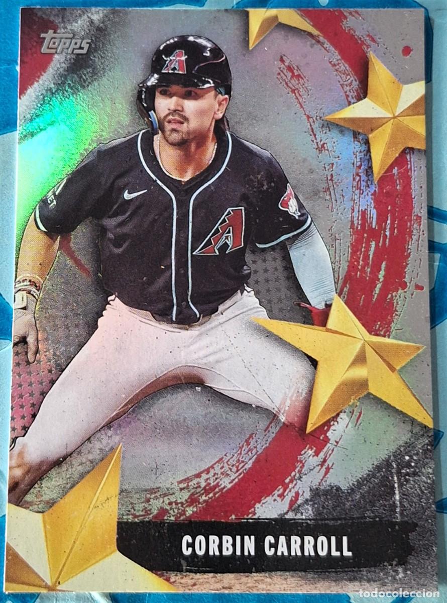 Collezionismo sportivo: CARD TOPPS BASEBALL 2025 MLB SERIES ONE CORBIN CARROLL ARIZONA DIAMONDBACKS STARS OF MLB SMLB-15