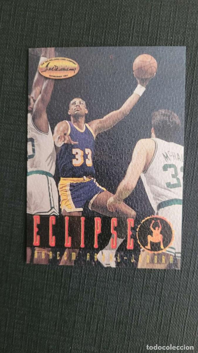 Sports collectibles: 1994 KAREEM ABDUL JABBAR TED WILLIAMS LOS ANGELES LAKERS CARD NBA