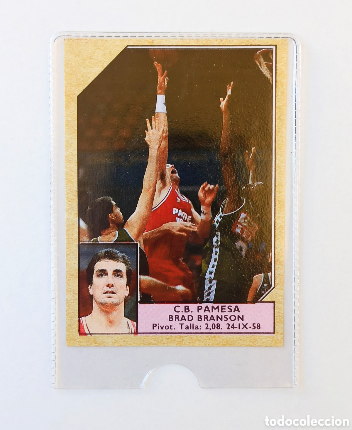 Collezionismo sportivo: BRAD BRANSON 130 CONVERSE ACB PAMESA LIGA 89