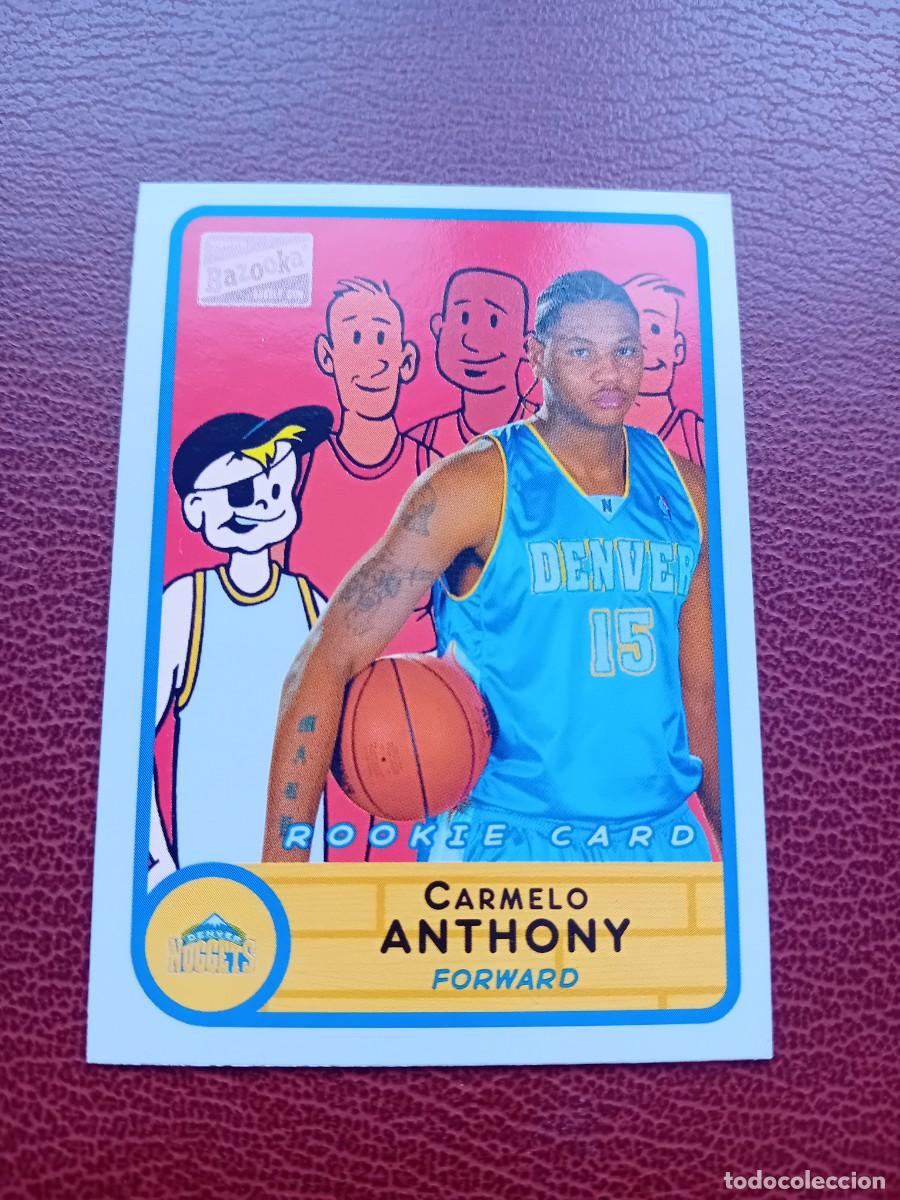 Sports collectibles: Rookie Card 278 Carmelo Anthony Topps Bazooka 2003-2004