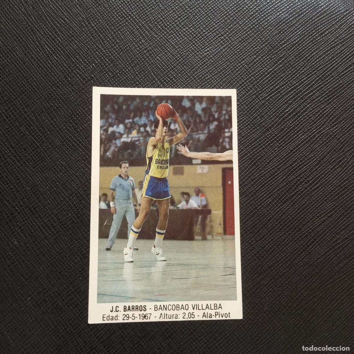 Sports collectibles: 4 BARROS BANCOBAO VILLALBA MERCHANTE 1987 1988 CROMO 87 88 BALONCESTO - SIN PEGAR - A191 PG1