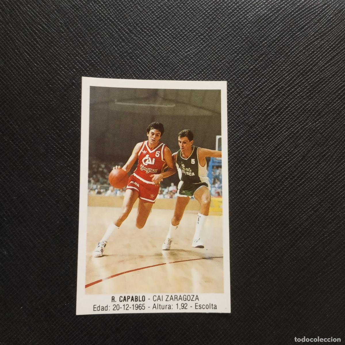 Sammelleidenschaft Sport: 23 CAPABLO CAI ZARAGOZA MERCHANTE 1987 1988 CROMO 87 88 BALONCESTO - SIN PEGAR - A191 PG19
