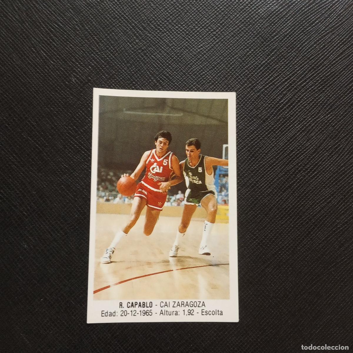 Sammelleidenschaft Sport: 23 CAPABLO CAI ZARAGOZA MERCHANTE 1987 1988 CROMO 87 88 BALONCESTO - SIN PEGAR - A191 PG19 B