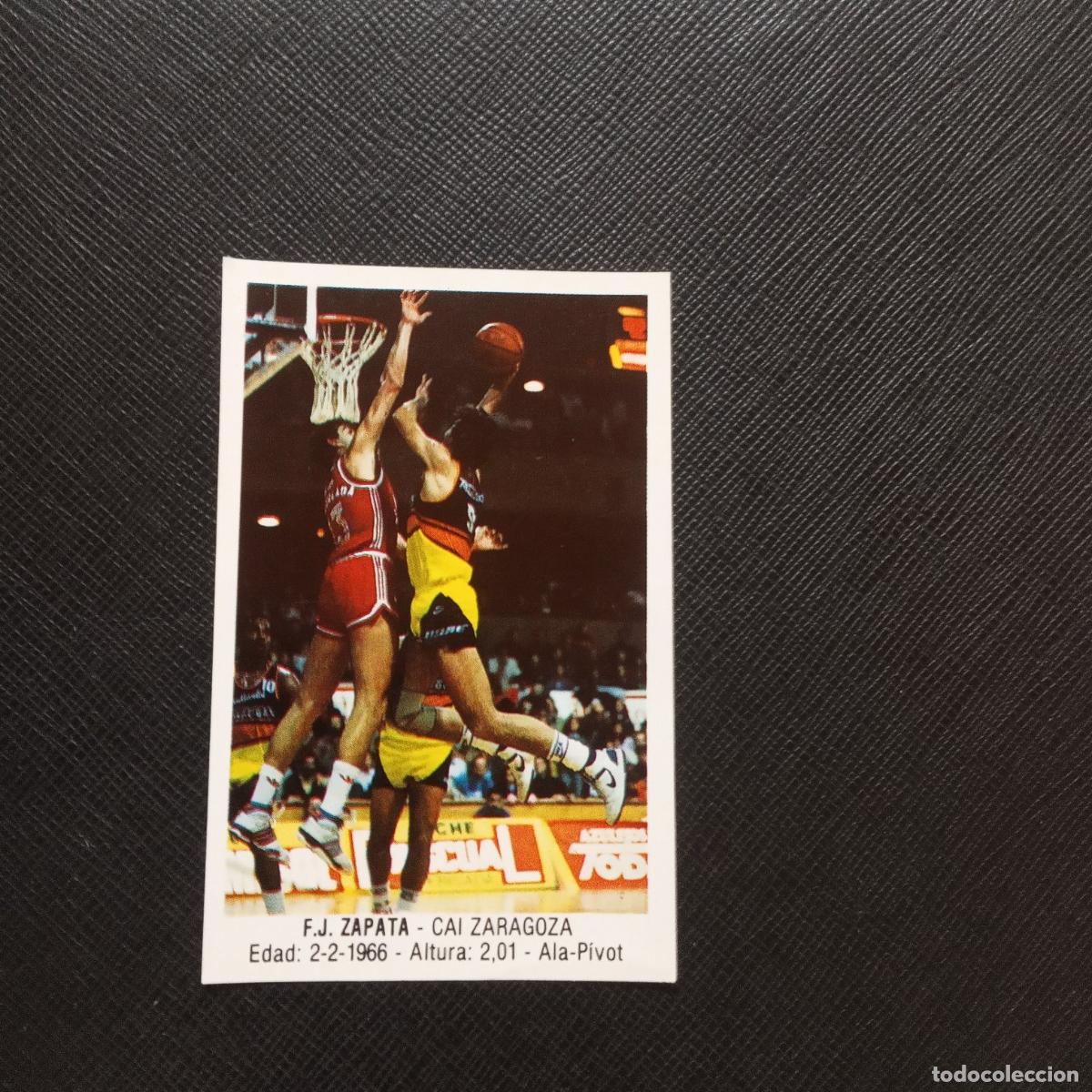 Sammelleidenschaft Sport: 25 F J ZAPATA CAI ZARAGOZA MERCHANTE 1987 1988 CROMO 87 88 BALONCESTO - SIN PEGAR - A191 PG28