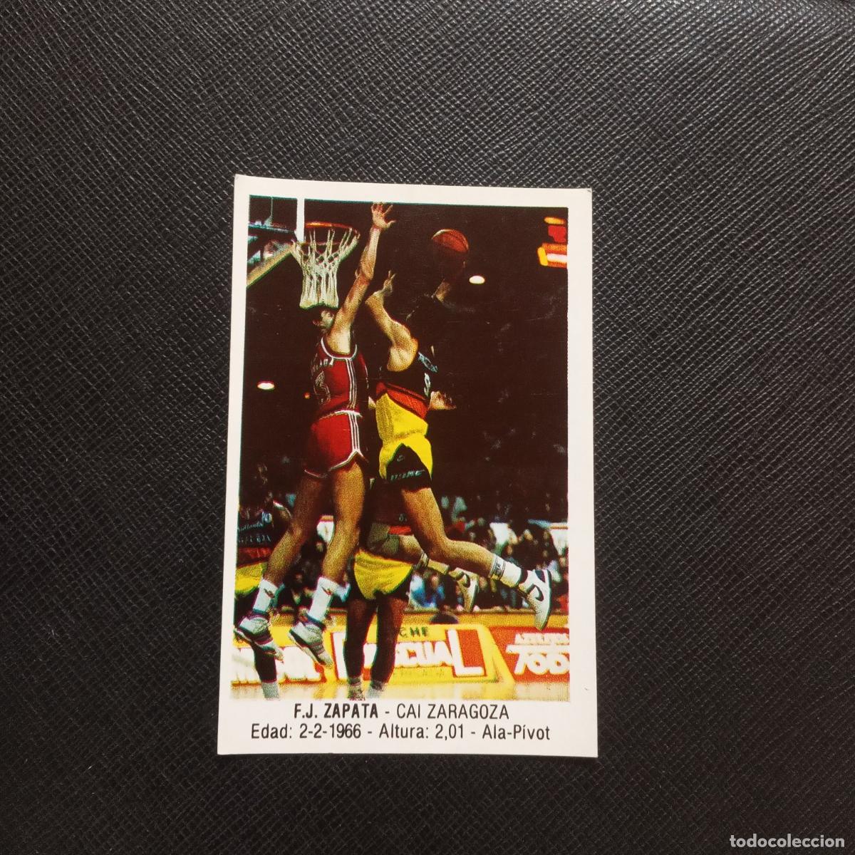 Sammelleidenschaft Sport: 25 F J ZAPATA CAI ZARAGOZA MERCHANTE 1987 1988 CROMO 87 88 BALONCESTO - SIN PEGAR - A191 PG37