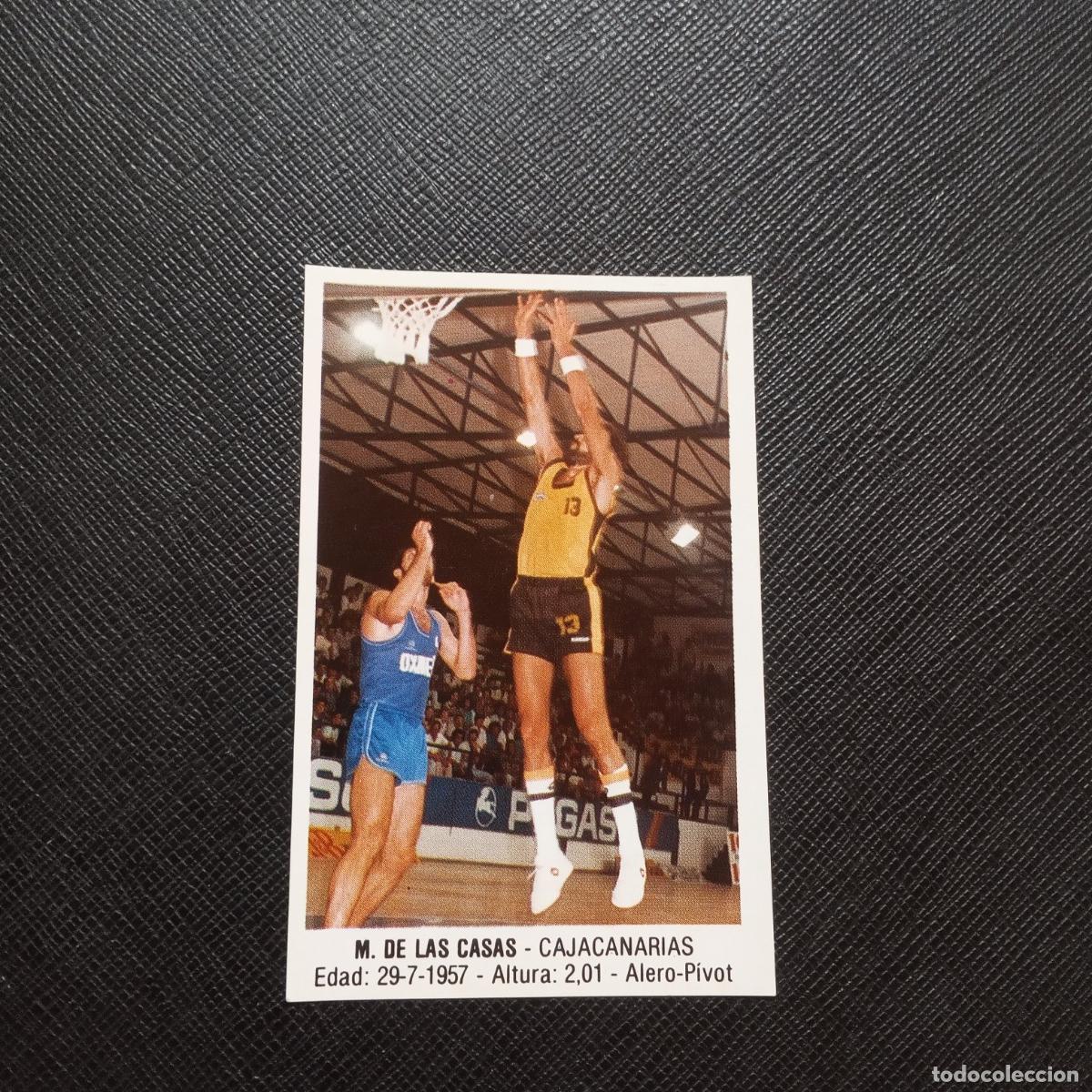Sammelleidenschaft Sport: 32 DE LAS CASAS CAJACANARIAS MERCHANTE 1987 1988 CROMO 87 88 BALONCESTO - SIN PEGAR - A191 PG28