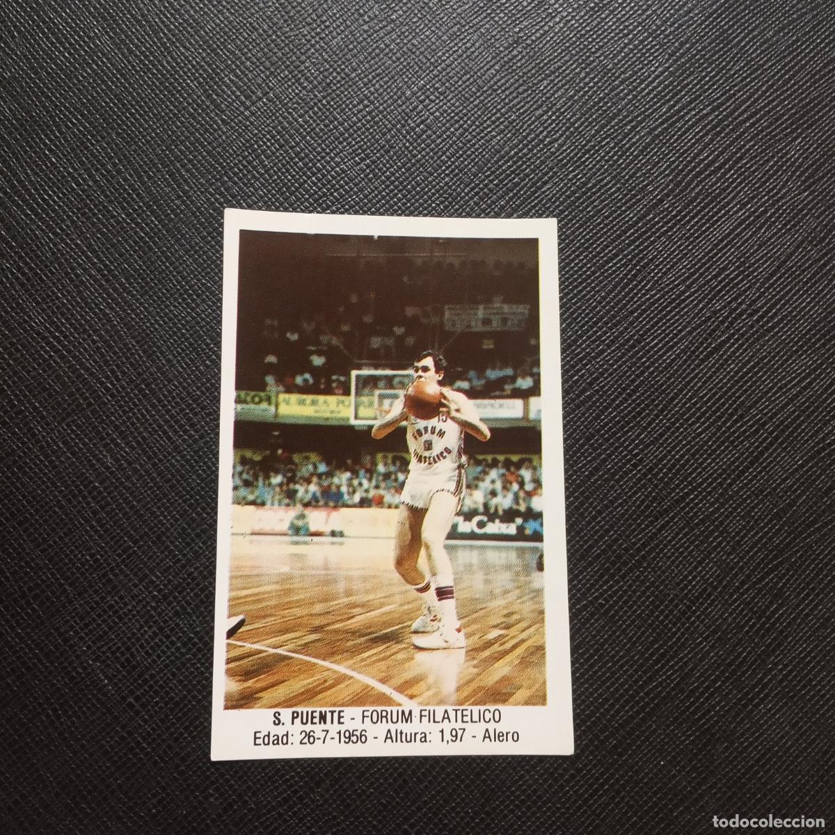 Sports collectibles: 53 S PUENTE FORUM FILATELICO MERCHANTE 1987 1988 CROMO 87 88 BALONCESTO - SIN PEGAR - A191 PG55