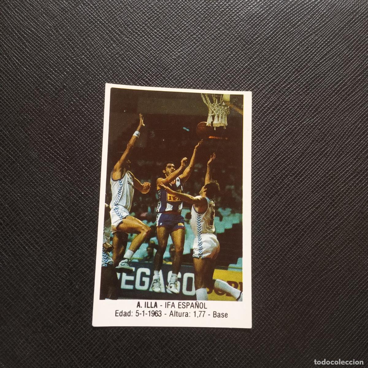 Sports collectibles: 64 A ILLA ESPA&Ntilde;OL MERCHANTE 1987 1988 CROMO 87 88 BALONCESTO - SIN PEGAR - A191 PG64