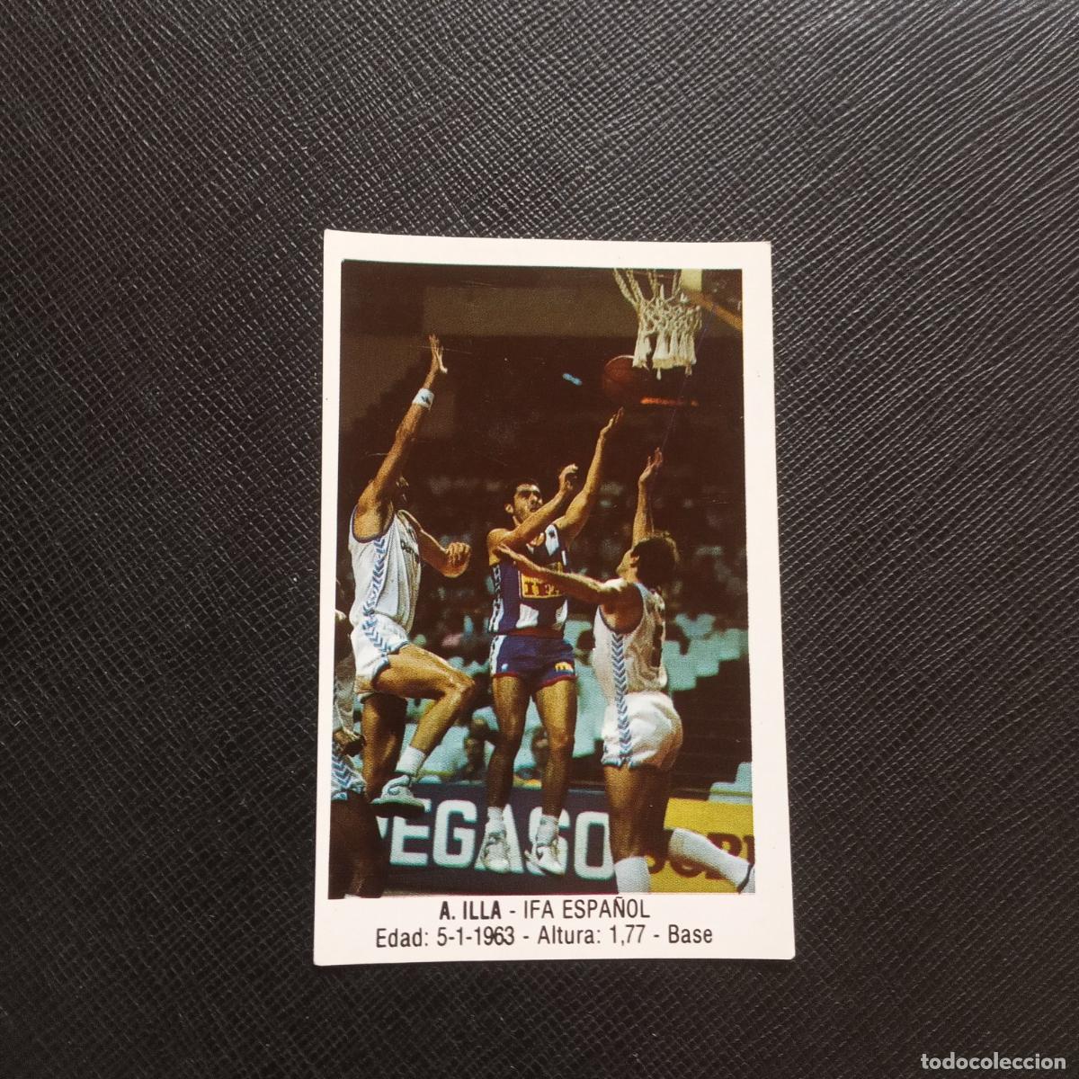 Sports collectibles: 64 A ILLA ESPA&Ntilde;OL MERCHANTE 1987 1988 CROMO 87 88 BALONCESTO - SIN PEGAR - A191 PG73