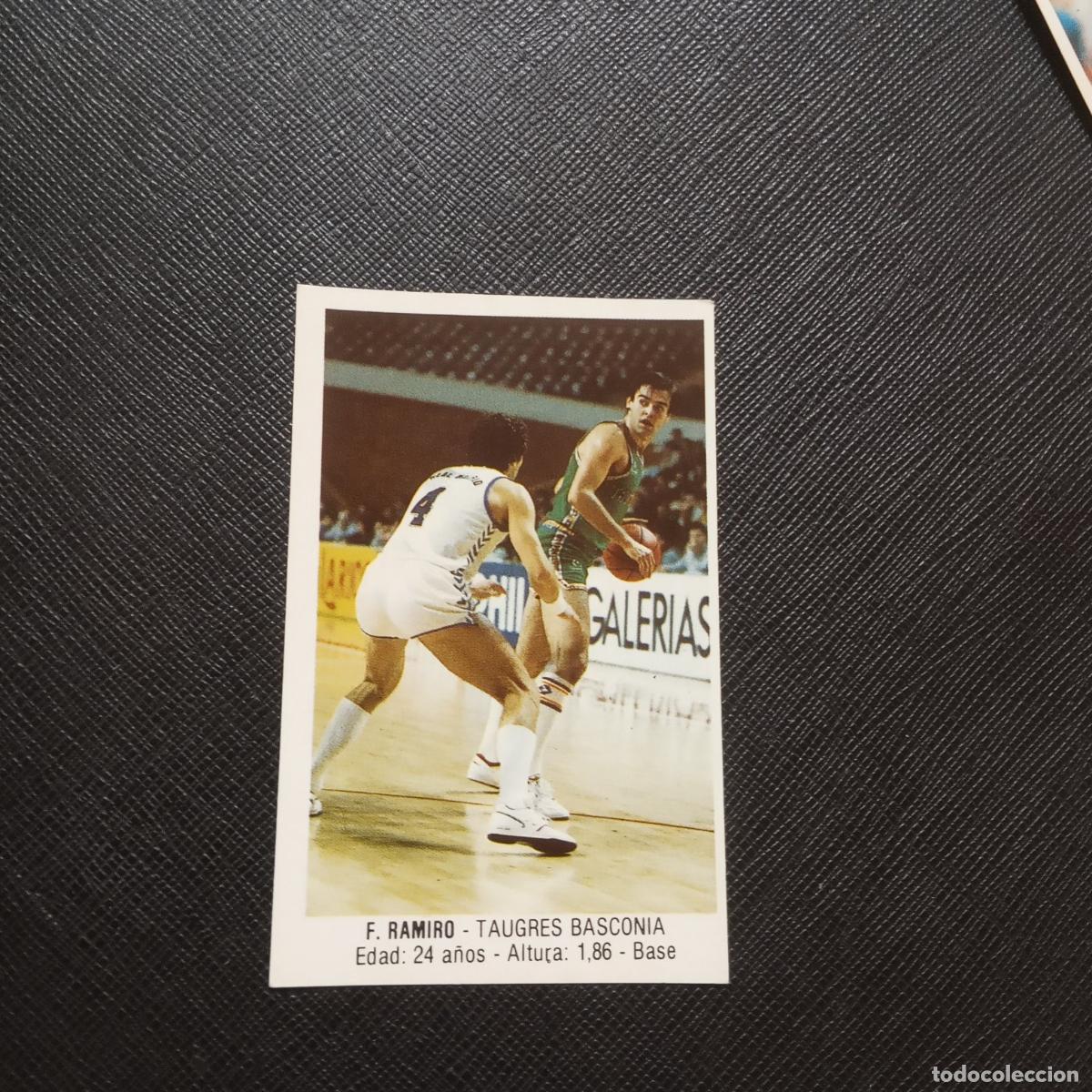 Sports collectibles: 107 R RAMIRO TAUGRES BASCONIA MERCHANTE 1987 1988 CROMO 87 88 BALONCESTO - SIN PEGAR - A191 PG154