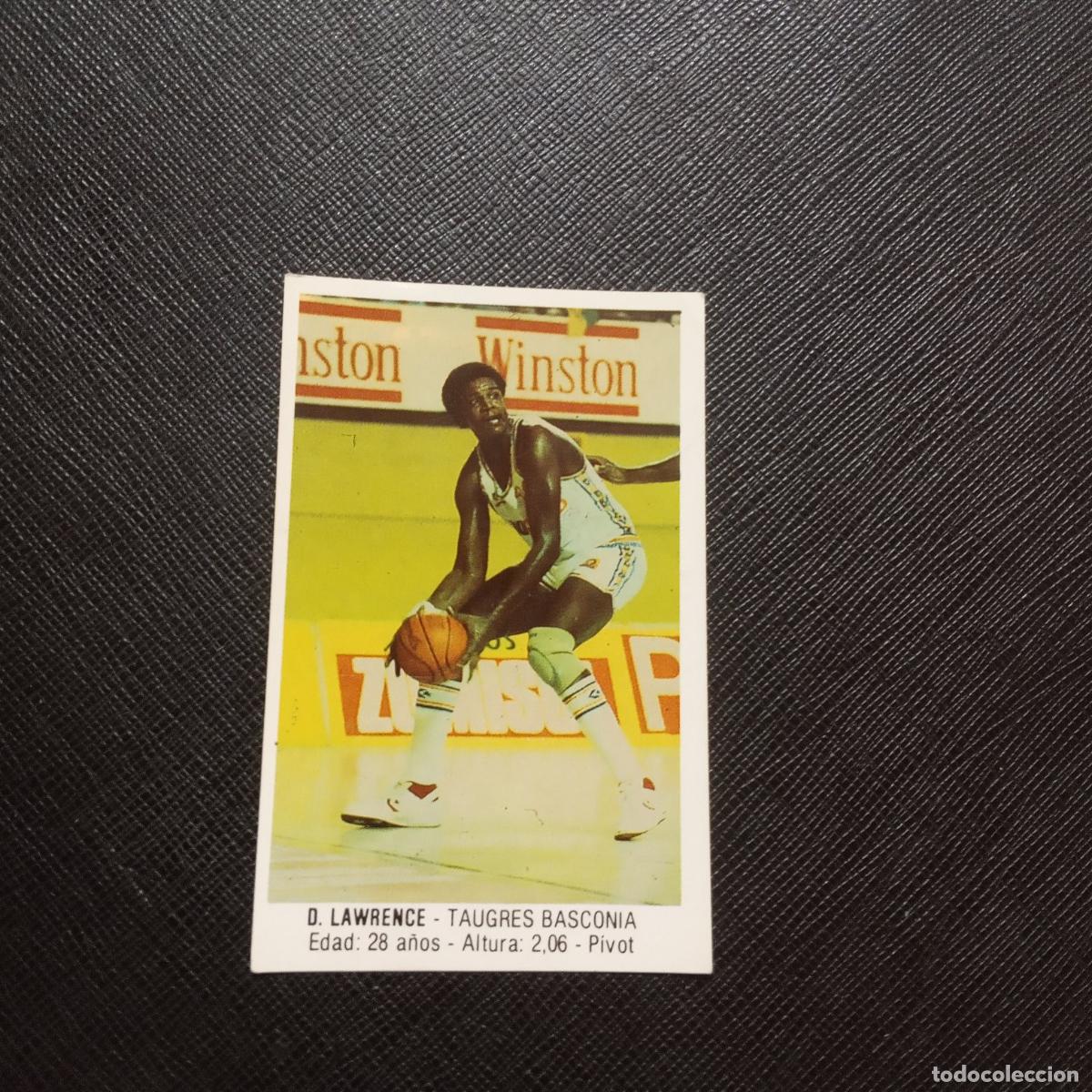 Sports collectibles: 110 D LAWRENCE TAUGRES BASCONIA MERCHANTE 1987 1988 CROMO 87 88 BALONCESTO - SIN PEGAR A191 PG163 B