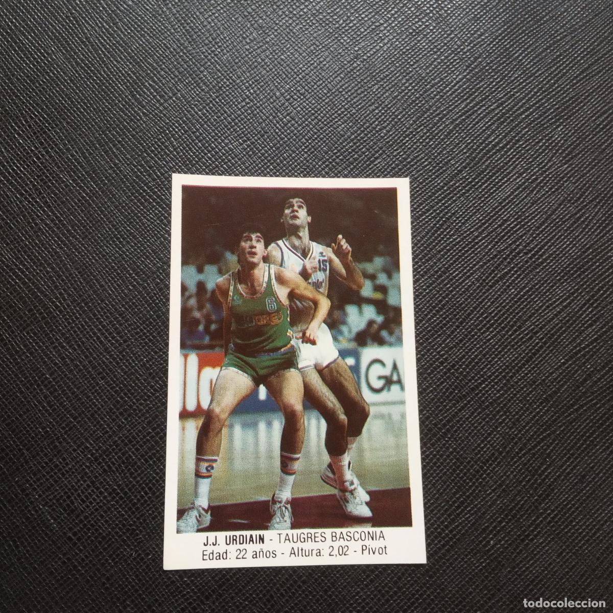 Sports collectibles: 112 URDIAIN TAUGRES BASCONIA MERCHANTE 1987 1988 CROMO 87 88 BALONCESTO - SIN PEGAR - A191 PG163