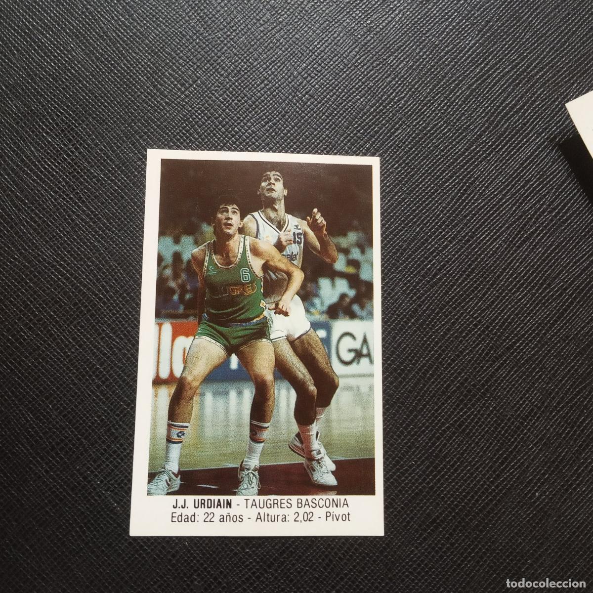 Sports collectibles: 112 URDIAIN TAUGRES BASCONIA MERCHANTE 1987 1988 CROMO 87 88 BALONCESTO - SIN PEGAR - A191 PG172