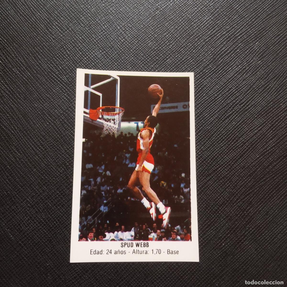 Sports collectibles: 116 SPUD WEBB NBA MERCHANTE 1987 1988 CROMO 87 88 BALONCESTO - SIN PEGAR - A191 PG181