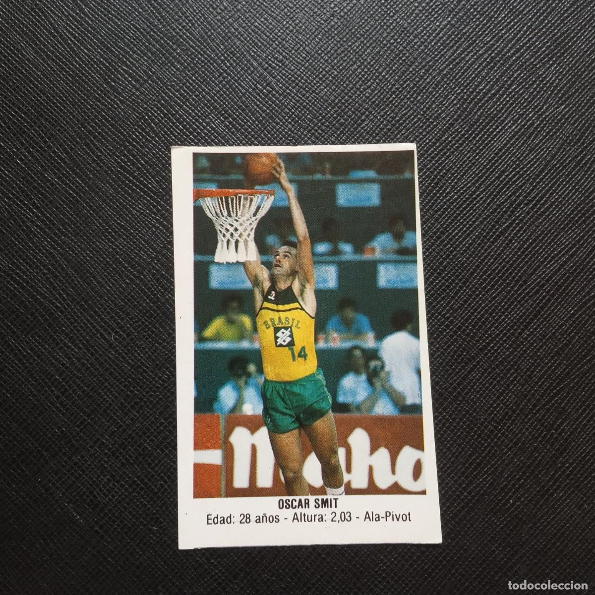 Sports collectibles: 124 OSCAR SMIT NBA MERCHANTE 1987 1988 CROMO 87 88 BALONCESTO - SIN PEGAR - A191 PG190