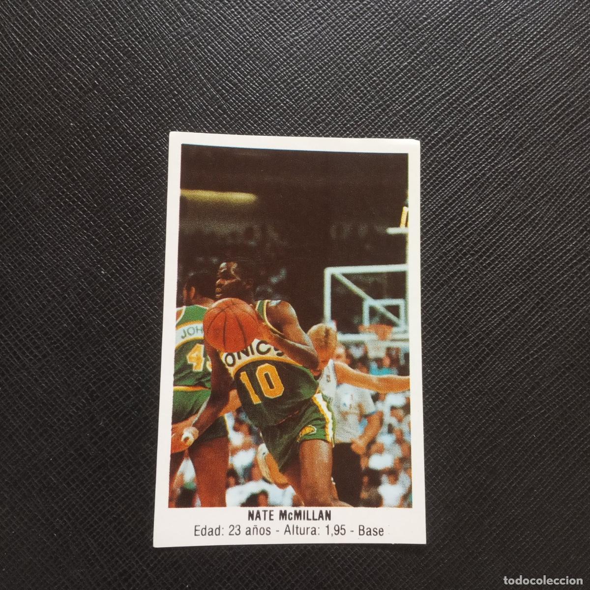 Sports collectibles: 164 NATE McMILLAN NBA MERCHANTE 1987 1988 CROMO 87 88 BALONCESTO - SIN PEGAR - A191 PG253 B