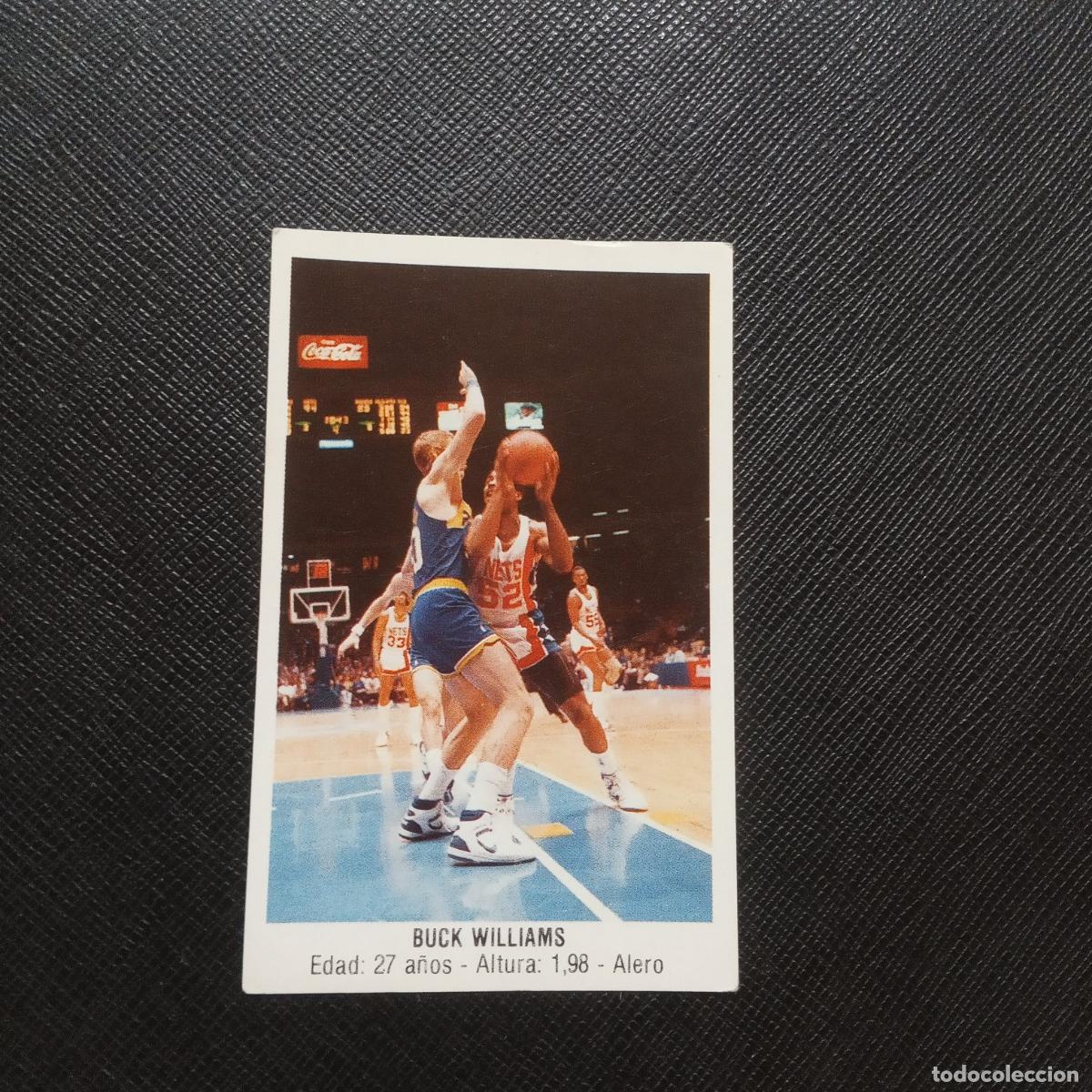 Sports collectibles: 167 BUCK WILLIAMS NBA MERCHANTE 1987 1988 CROMO 87 88 BALONCESTO - SIN PEGAR - A191 PG253
