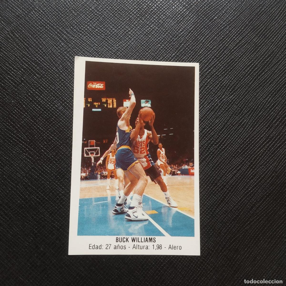 Sports collectibles: 167 BUCK WILLIAMS NBA MERCHANTE 1987 1988 CROMO 87 88 BALONCESTO - SIN PEGAR - A191 PG253 B