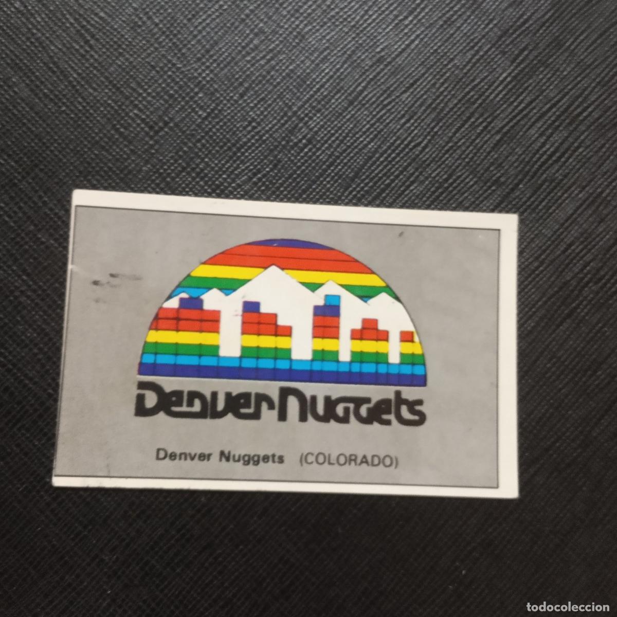 Sports collectibles: 185 DENVER NUGGETS ESCUDO NBA MERCHANTE 1987 1988 87 88 BALONCESTO - SIN PEGAR - A191 PG289 B