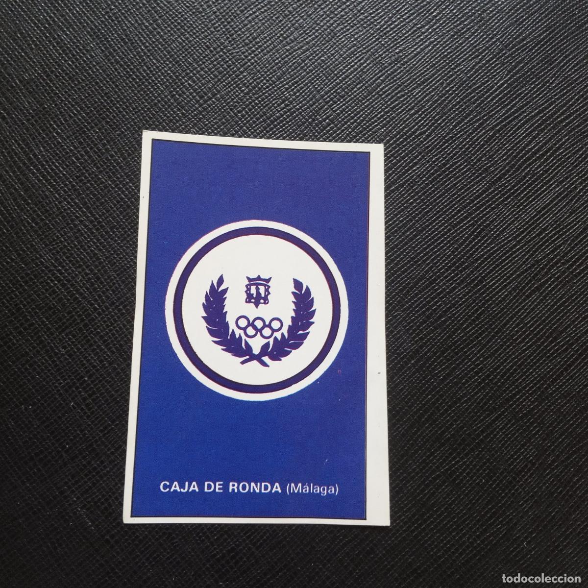 Coleccionismo deportivo: 210 CAJA RONDA ESCUDO ACB MERCHANTE 1987 1988 CROMO 87 88 BALONCESTO - SIN PEGAR - A191 PG343 B